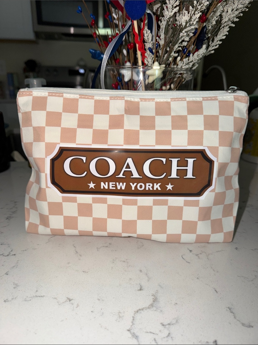 Makeup or toiletries bag